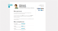 Desktop Screenshot of desvaux.net